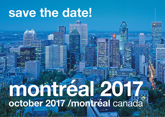 save the date: montréal 2017!