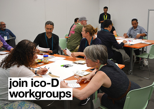 call to action: join ico-D workgroups!