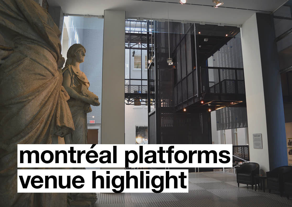 Montréal Platforms venue feature: BanQ Vieux-Montréal