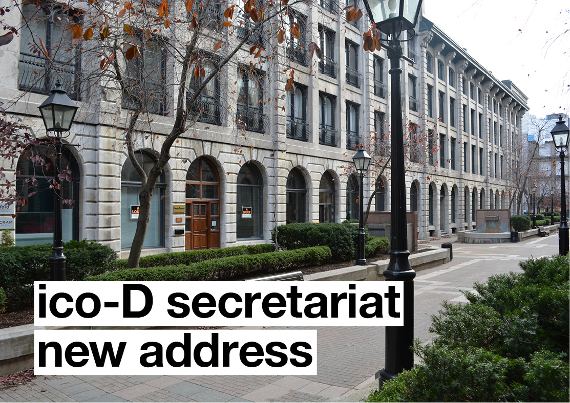 ico-D Secretariat new address