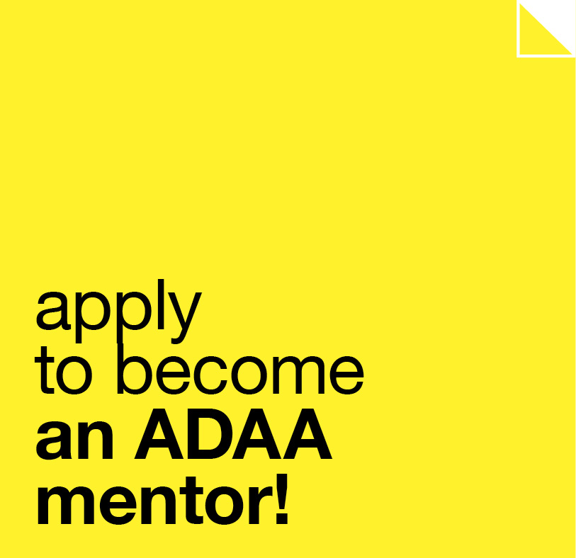 Become an ADAA mentor
