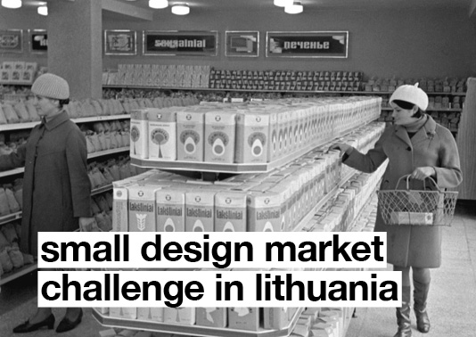 Small design market challenge in Lithuania