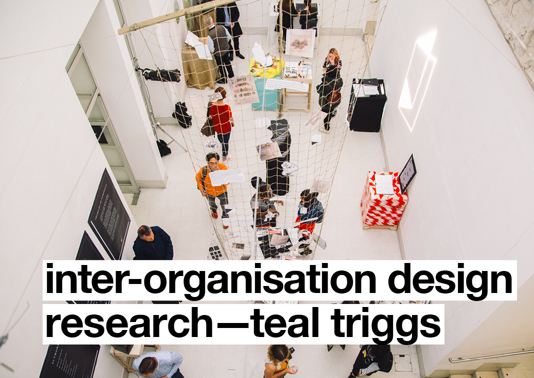 Inter-organsiation design research—Teal Triggs