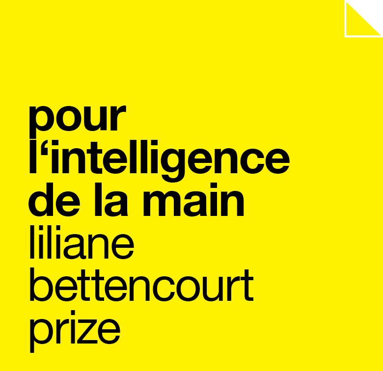 Liliane Bettencourt Prize pour l‘intelligence de la main