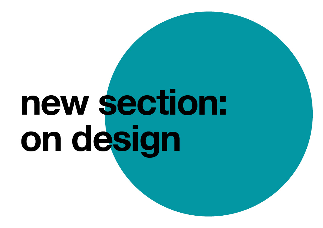 New section: On Design