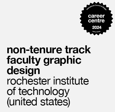 non-tenure track faculty graphic design | rochester institute of technology (United States)
