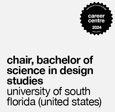 chair, bachelor of science in design studies | university of south florida (United States)