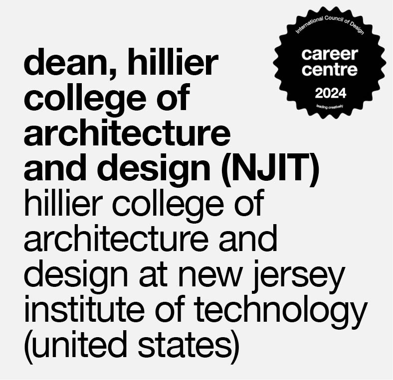 dean, hillier college of architecture and design (NJIT)